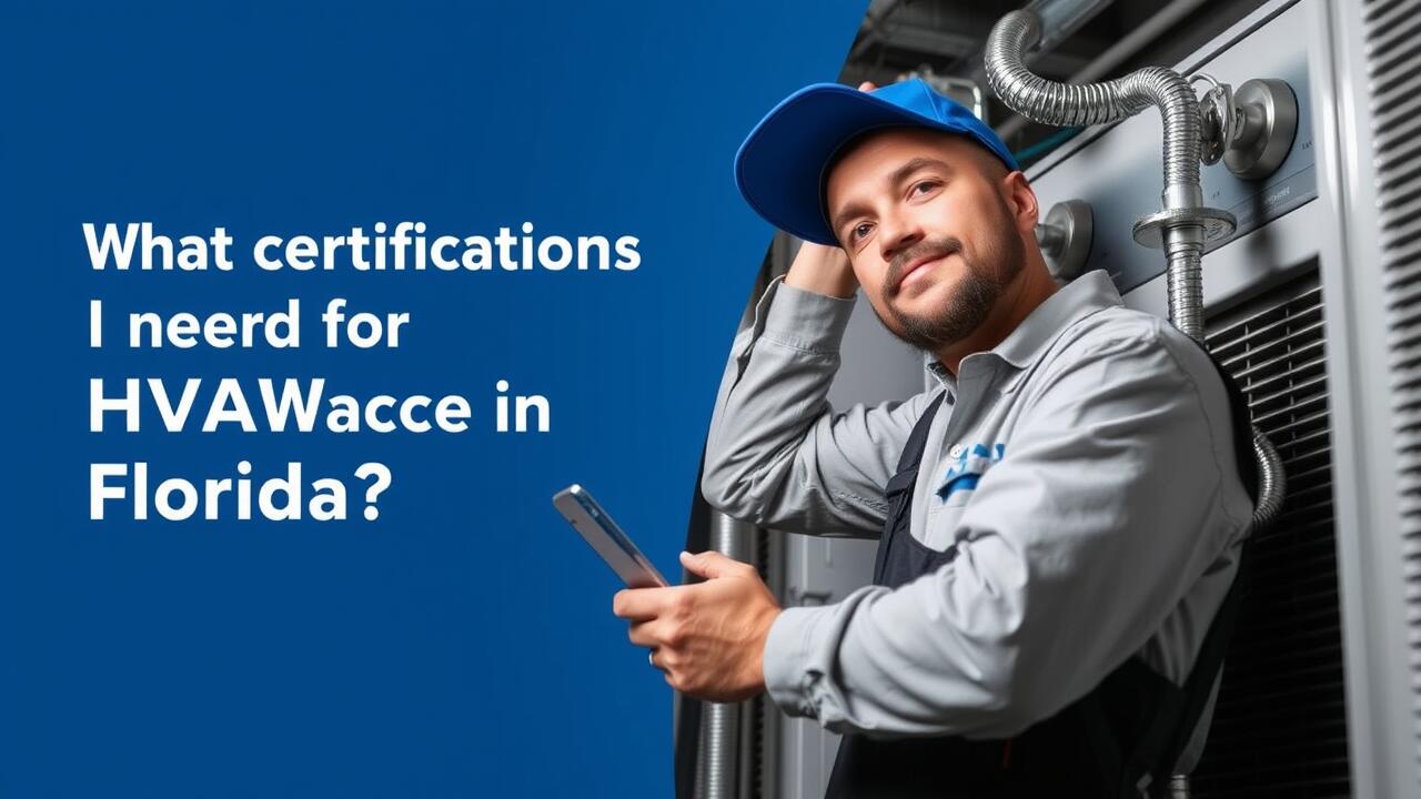 What certifications do I need for HVAC in Florida?